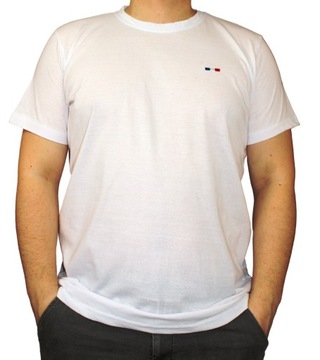BIAŁA KOSZULKA T-SHIRT IDEALNA NA KAŻDĄ OKAZJE ROZMIAR 6XL