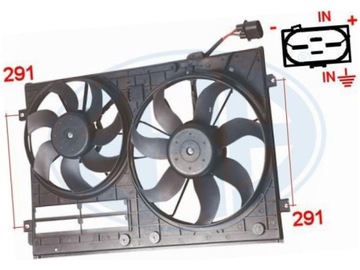 ERA 352035 VENTILÁTOR CHLAZENÍ MOTORU