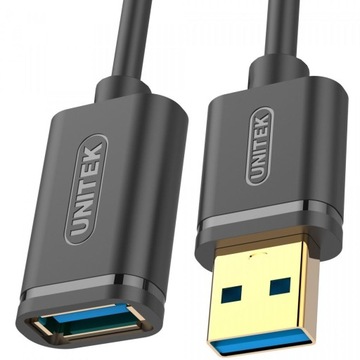 Удлинительный кабель USB 3.1 1-го поколения, 3M, AM-AF Y-C4030GBK