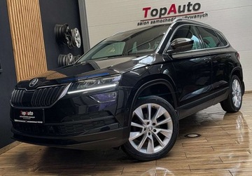 Skoda Karoq Crossover Facelifting 1.5 TSI ACT 150KM 2022 Skoda Karoq 1.5 TSI MANUAL PERFEKCYJNA GWARANCJA bezwypadkowa 1.5