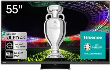 Telewizor HISENSE 55U8KQ MINILED 4K 144Hz HDR10