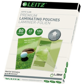 Folia do laminowania LEITZ iLAM UDT A5 80 mic.