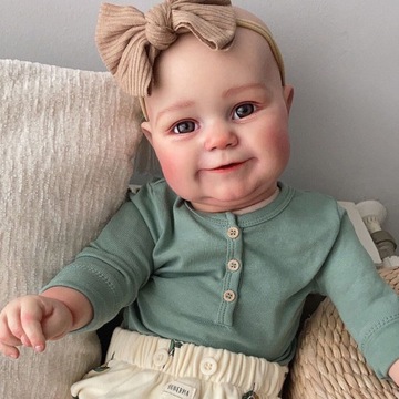 Reborn Baby Silikonowa Dziewczyno 60cm