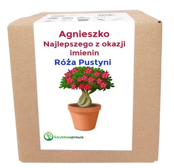 Ekologiczny prezent zestaw imieniny Agnieszka