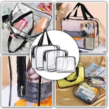 ПРОЗРАЧНЫЙ ОРГАНИЗАТОР 3в1 ДЛЯ КОСМЕТИКИ В САМОЛЕТЕ