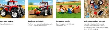 LEGO 60287 ФЕРМЕРСКИЙ ТРАКТОР ПОДАРОК ​​НА 24 ЧАСА НА РОЖДЕНИЕ