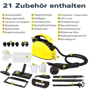 Waitbird Steam, Manual, многофункциональная стиральная машина с плечевым ремнем