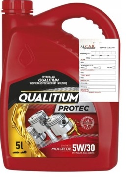 OLEJ SYNTETYCZNY 5W30 QUALITIUM PROTEC 5L