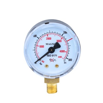 MANOMETR AR/CO2 0-315 bar 1/8