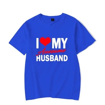 I Love My Awesome Wife Husband T Shirts Honeymoon