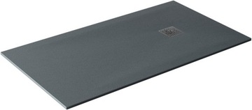 Brodzik prysznicowy kompozytowy niski 120x90 szary