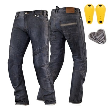 SHIMA GRAVITY BLUE 38 Spodnie motocyklowe GRATISY
