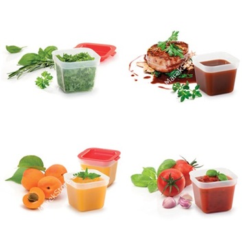 Контейнеры для здоровой заморозки продуктов 4х120 мл.