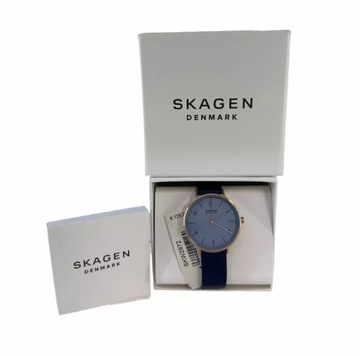 ZEGAREK SKAGEN AAREN NATURALS SKW2972 BLUE LEATHER ALTERNATIVE KOMPLET