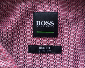 BOSS HUGO BOSS BRODI_S BLACK LABEL Slim Fit Stretch Męska Koszula XL