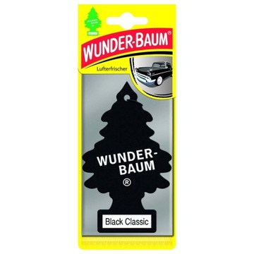 WUNDER BAUM CHOINKA ZAPACHOWA CZARNA KLASYKA