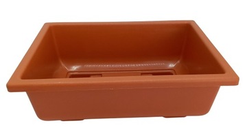 Doniczka BONSAI kolor: terakota plastik 20x14x7 cm