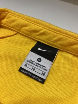 BRAZYLIA BRAZIL NIKE BAWEŁNIANE ŻÓŁTE POLO /XL