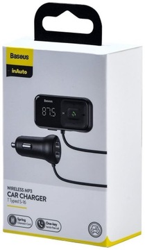 BASEUS T типа S-16 Bluetooth USB SD FM-передатчик