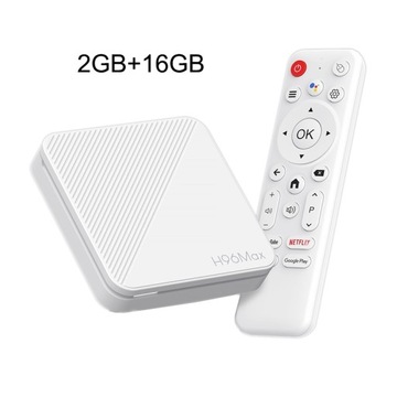 Smart TV Box H96 Max Android 14 WiFi6 BT Pilot Control 4K Quad Core