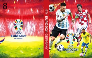 АЛЬБОМ ДЛЯ ФУТБОЛЬНЫХ КАРТочек 240 ЕВРО 2024 2023