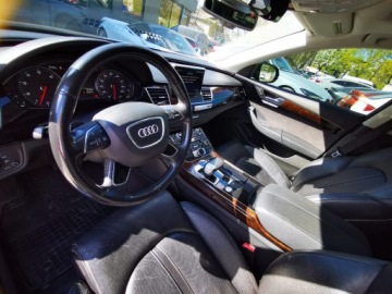Audi A8 D4 2012 Audi A8 L Quattro 2012 Black 4.2L V8*Dokumentacja pochodzeniowa*Automat D4, zdjęcie 8