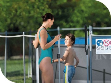 Duży Basen Ogrodowy z Pompą Piaskową Intex Stelażowy 488x122 26326 16W1