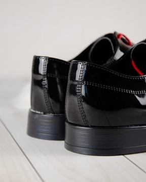 Туфли для причастия черные для мальчиков KBC-018 - 36