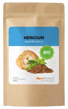 MycoMedica Hericium soplówka jeżowata 100g