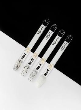 YOSHI Top гибридные ногти TOP DOTS №4 матовый 10мл