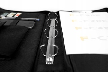 Кожаный портфель для водителя-дальнобойщика, козырек из эко-кожи.