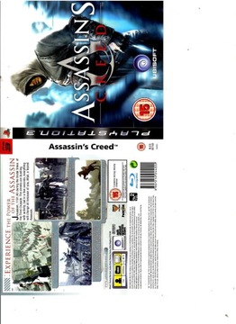 PS3 ASSASSIN'S CREED 1 И ВЫ АССАСИН, ЛУЧШИЙ НАПАДНИК В ОРДЕНЕ