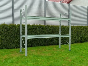 Паллетный складской стеллаж H-2,50м L-2,70м/2400 кг АКЦИЯ