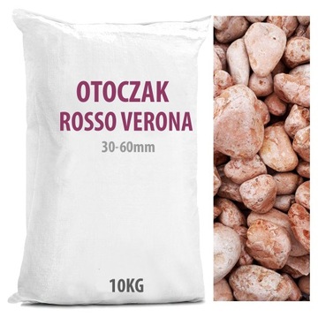 Kamienie Ozdobne Otoczaki ROSSO VERONA 3-6CM 10KG