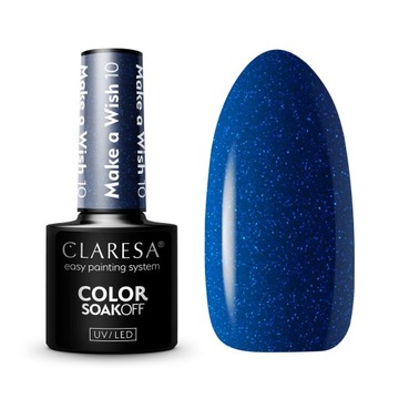 Claresa lakier hybrydowy do paznokci manicure UV LED 5g MAKE A WISH 10