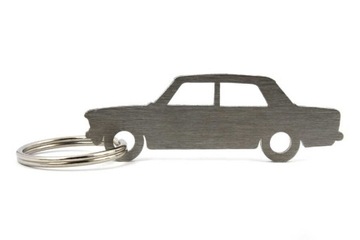 Brelok Fiat 125p stal nierdzewna