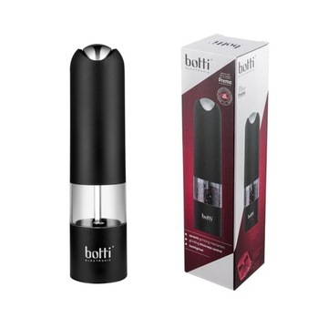 Мельница для перца PREMO, ЧЕРНАЯ BOTTI