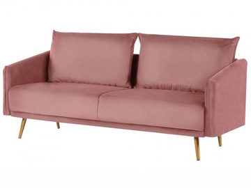 KANAPA SOFA TRZYOSOBOWA WELUROWA SKANDYNAWSKA