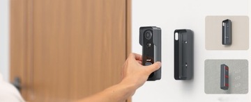 DZWONEK BEZPRZEWODOWY KAMERA WIDEO DOMOFON 3MP 1296P DWUKIERUNKOWA ROZMOWA