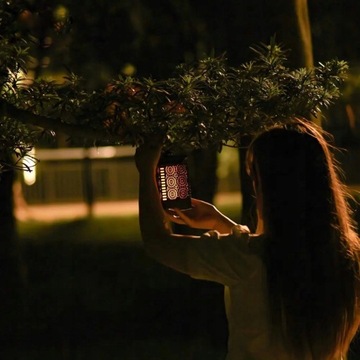 Светодиодный фонарик на солнечных батареях с эффектом ОГОНЬ ПЛАМЯ