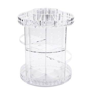 Вращающийся на 360 градусов органайзер для макияжа, re