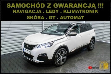 Peugeot 5008 II Crossover 2.0 BlueHDI 180KM 2017 Peugeot 5008 GT LINE + 7 Osób + 100% SERWIS +