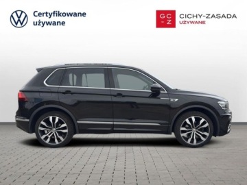 Volkswagen Tiguan II SUV 2.0 TDI 190KM 2016 Volkswagen Tiguan Highline Pakiet R-line Kamery 360 Pamiec foteli LED TOP, zdjęcie 5