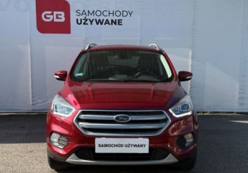 Ford Kuga II SUV Facelifting 1.5 EcoBoost 150KM 2019 Ford Kuga 1.5 EcoBoost 150KM MT6 Titanium Salon PL ASO I-wszy wlasciciel, zdjęcie 2