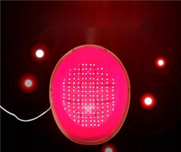 Laserowy kask na porost włosów