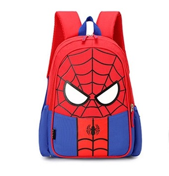 Plecak Dla Chłopca CZERWONY Spider Jednokomorowy