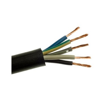 Przewód kabel gumowy OW 5x1,5