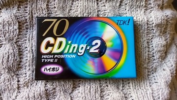 TDK CDing 2 70 1996 NOWA 1szt Japan