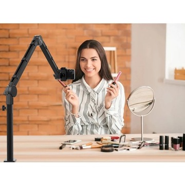 Настольное крепление для светодиодного микрофона камеры Vijim LS24