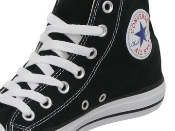 CONVERSE ALL STAR CZARNE TRAMPKI WYSOKIE DAMSKIE